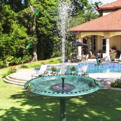 🔥2025 New Upgraded Solar Powered Fountain for Garden