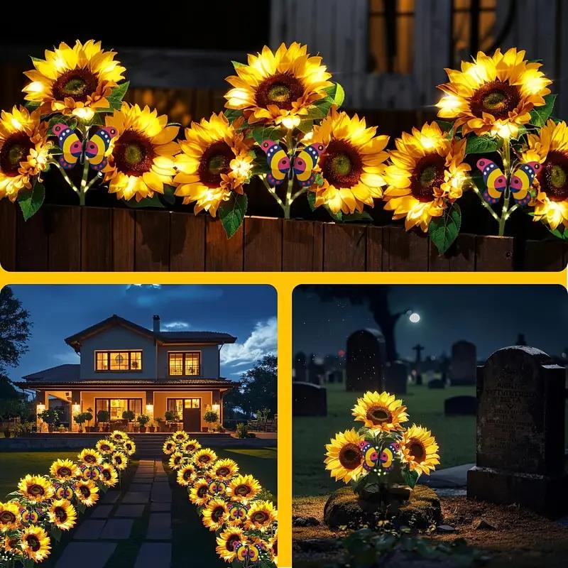 🌞Solar LED Sunflower Garden Lights