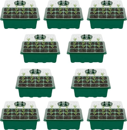 Last day Only $4.33 each - Adjustable Humidity Seed Starter Trays