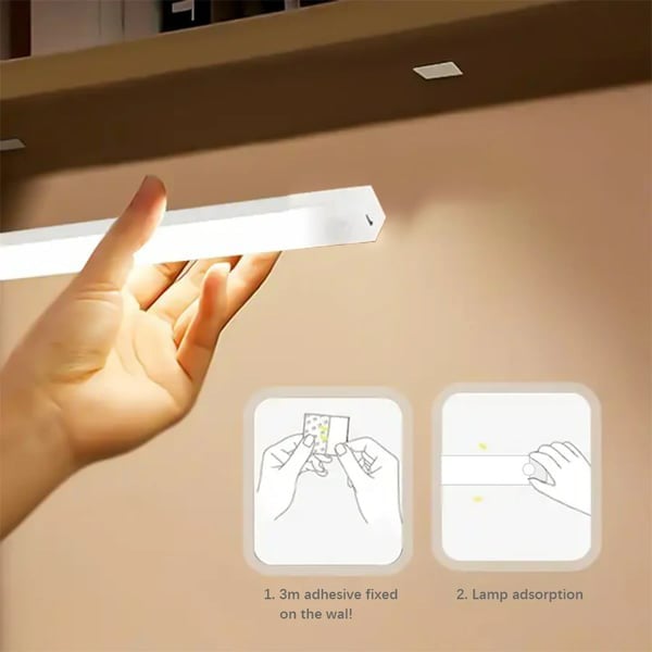 🏡💡Punch-Free Smart Magnetic Motion Sensor Rechargeable LED Light