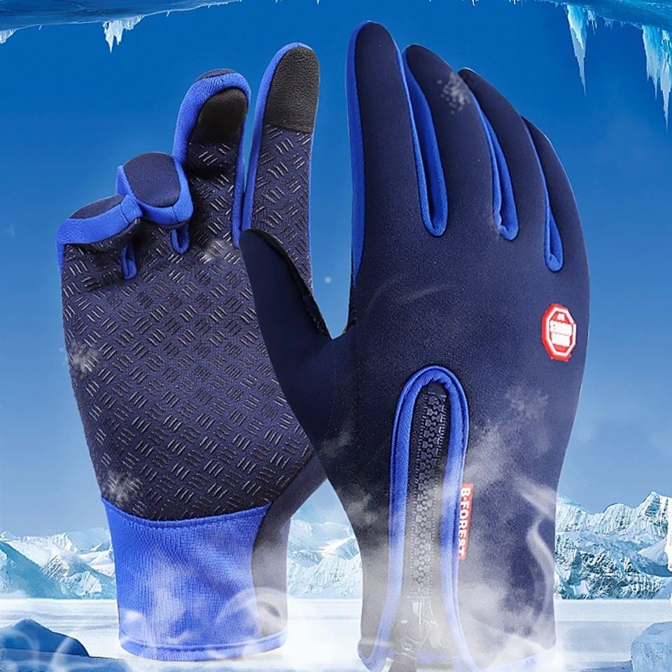 🏆 Ultimate Waterproof & Windproof Thermal Non-Slip Gloves