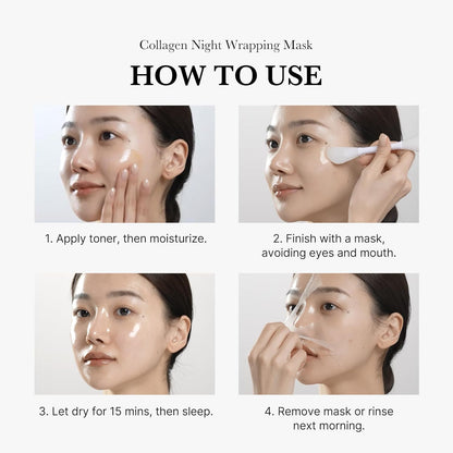 🔥Collagen Night Wrapping Mask