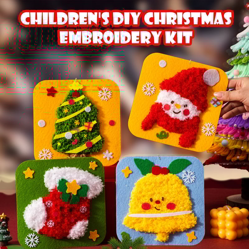 DIY Christmas Embroidery Kit