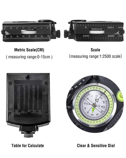 🔥Christmas Hot Sale 49% OFF🎁Multifunctional Military Aiming Navigation Compass Compass