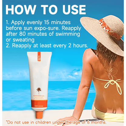 🍊 Orange Tanning Gel SPF 30+