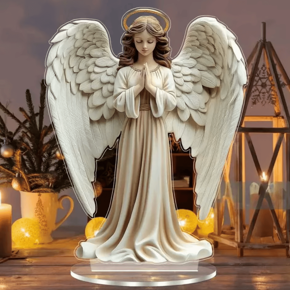 💖LAST DAY SALE 70% OFF-🪽Gorgeous Angel Wings Cross Decoration✝️