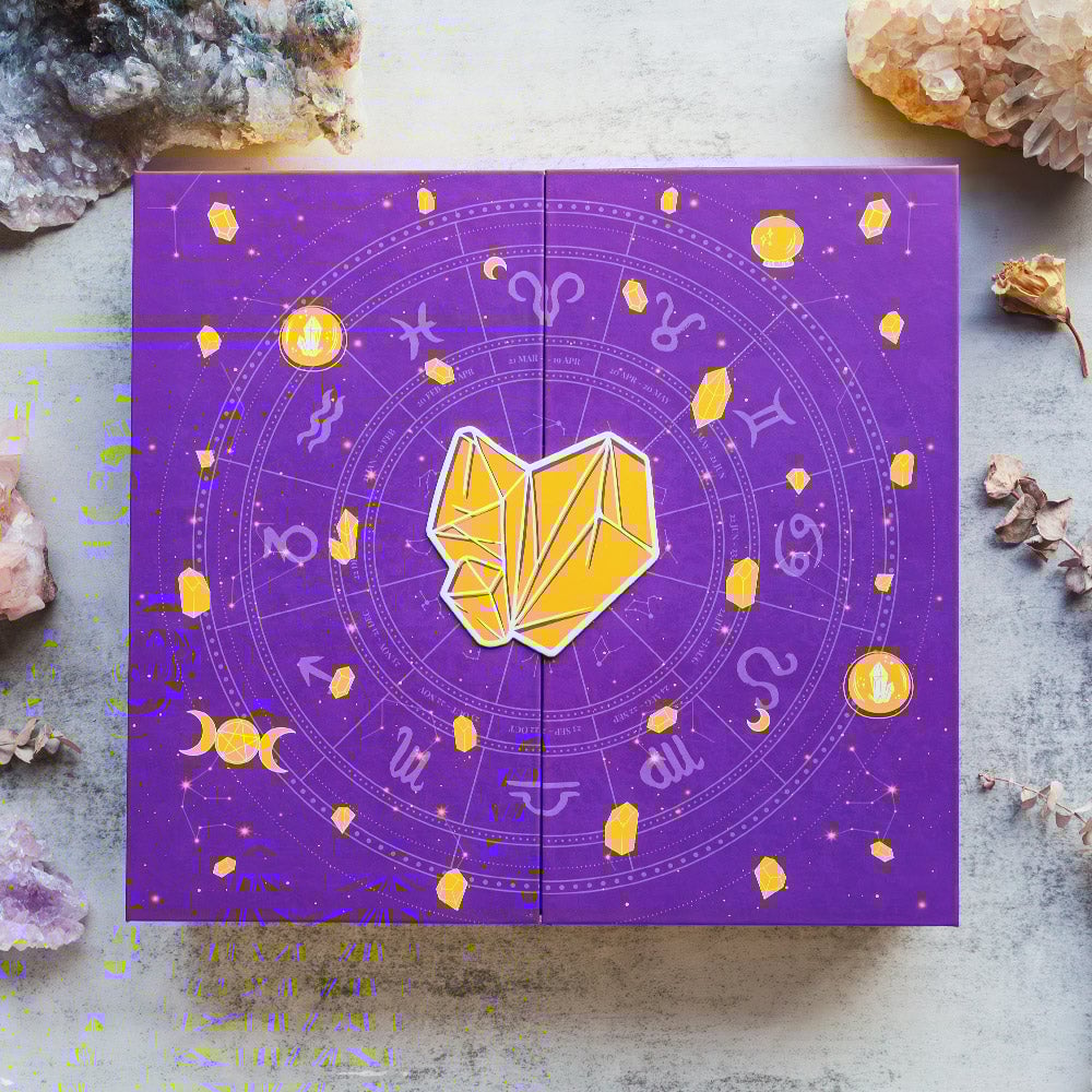 🎃Reiki Crystal Halloween Countdown Gift Box🔮The Magic of Healing and Energy Transfer!