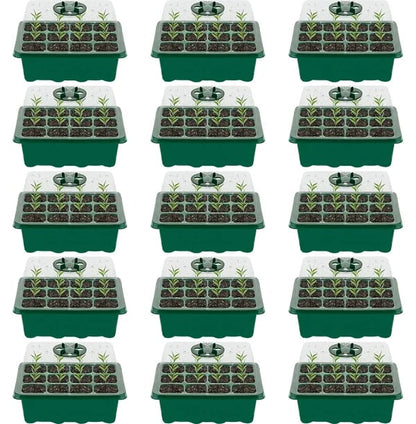 Last day Only $4.33 each - Adjustable Humidity Seed Starter Trays