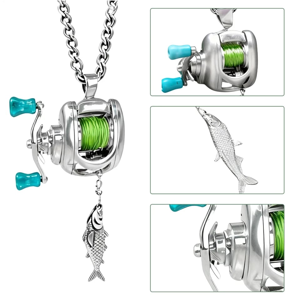 Fishing Reel Jewelry Set