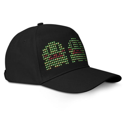Customizable Gif Picture Text Removable Led Display Scroll Cap