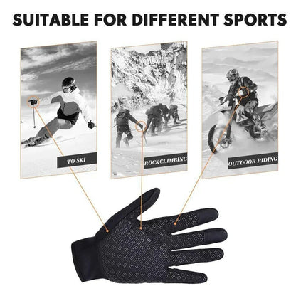 🏆 Ultimate Waterproof & Windproof Thermal Non-Slip Gloves
