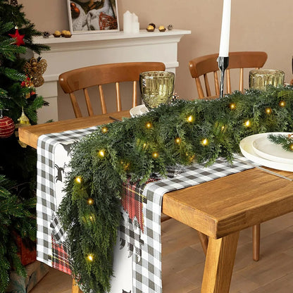 🎄Christmas Hot Sale 49%OFF⛄Artificial Cedar Garland🎄