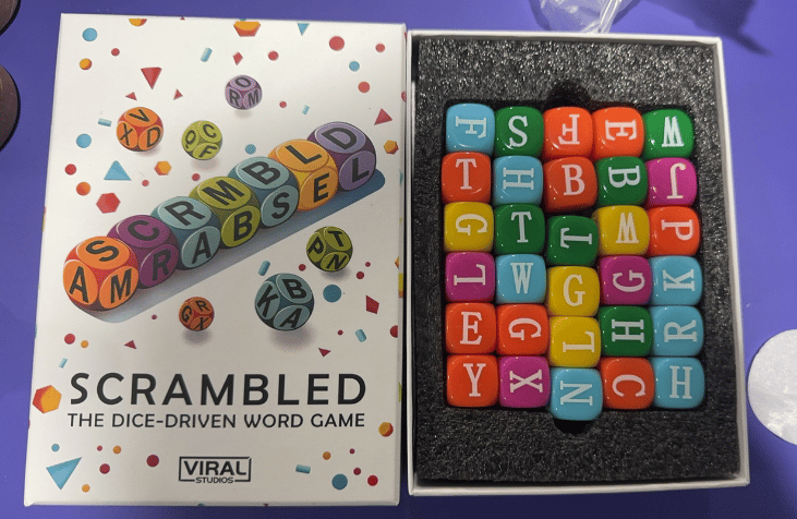 🔥🎲Dice Word Game Brain Exercise Game | ✨Perfect for Parties and Family Game Nights