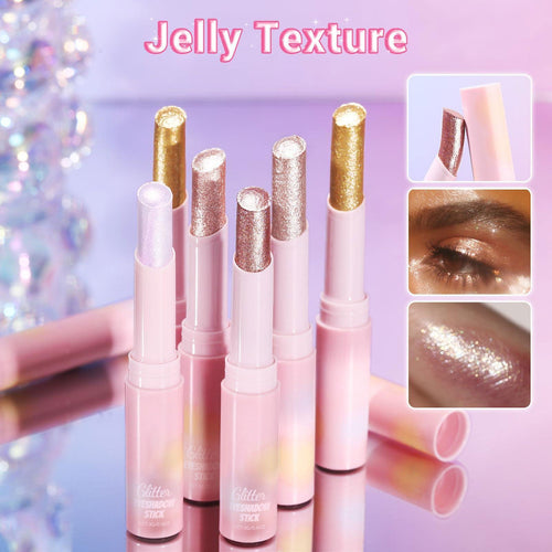 Flash Sale 50% Off Crystal Jelly Glaze Shimmer Eyeshadow Sticks