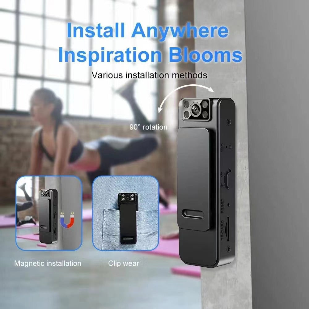 🔥NEW HD 1080P Mini Noise Reduction Anti-shake Camera