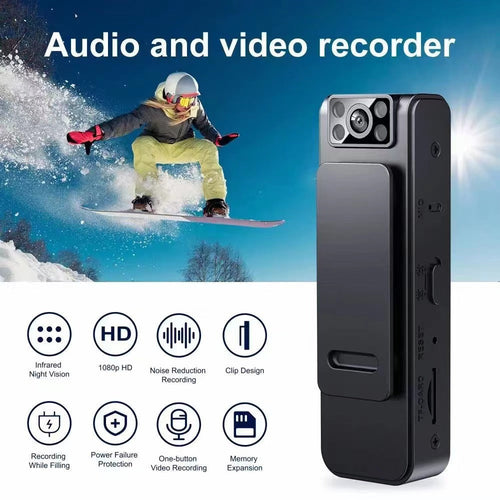 🔥NEW HD 1080P Mini Noise Reduction Anti-shake Camera